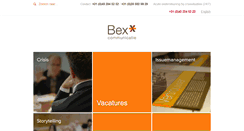 Desktop Screenshot of bexcommunicatie.nl