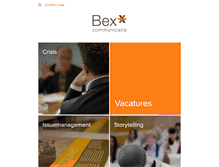 Tablet Screenshot of bexcommunicatie.nl